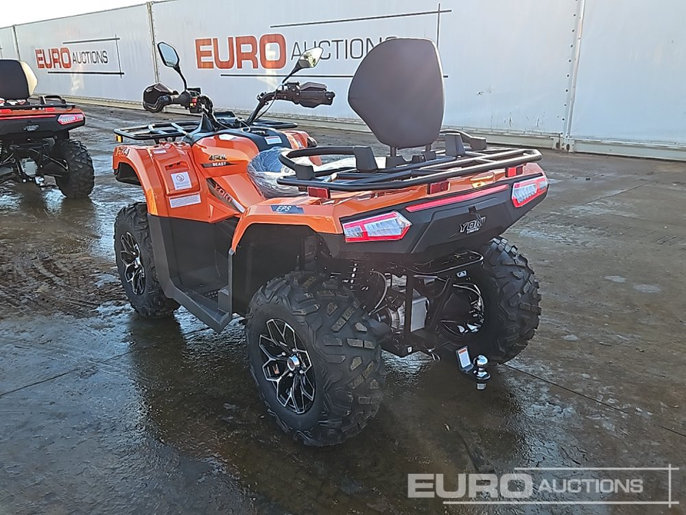 Unused 2025 Beast 450L, 4WD Petrol Quad Bike, Front Winch, Power Steering, Front & Rear Diff Lock, Alloy Wheels, LED pack, Rear Tow Hitch, Backrest, - Cuadrimoto: foto 3 Unused 2025 Beast 450L, 4WD Petrol Quad Bike, Front Winch, Power Steering, Front & Rear Diff Lock, Alloy Wheels, LED pack, Rear Tow Hitch, Backrest, - Cuadrimoto: foto 3