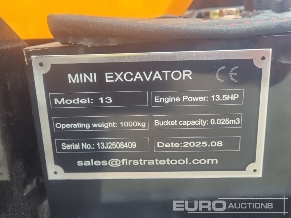 Unused 2025 Captok CK13 - Miniexcavadora: foto 1 Unused 2025 Captok CK13 - Miniexcavadora: foto 1