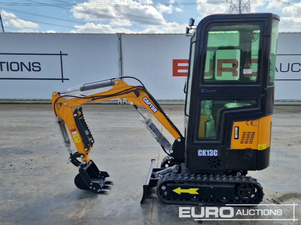 Unused 2025 Captok CK13C - Miniexcavadora: foto 2 Unused 2025 Captok CK13C - Miniexcavadora: foto 2