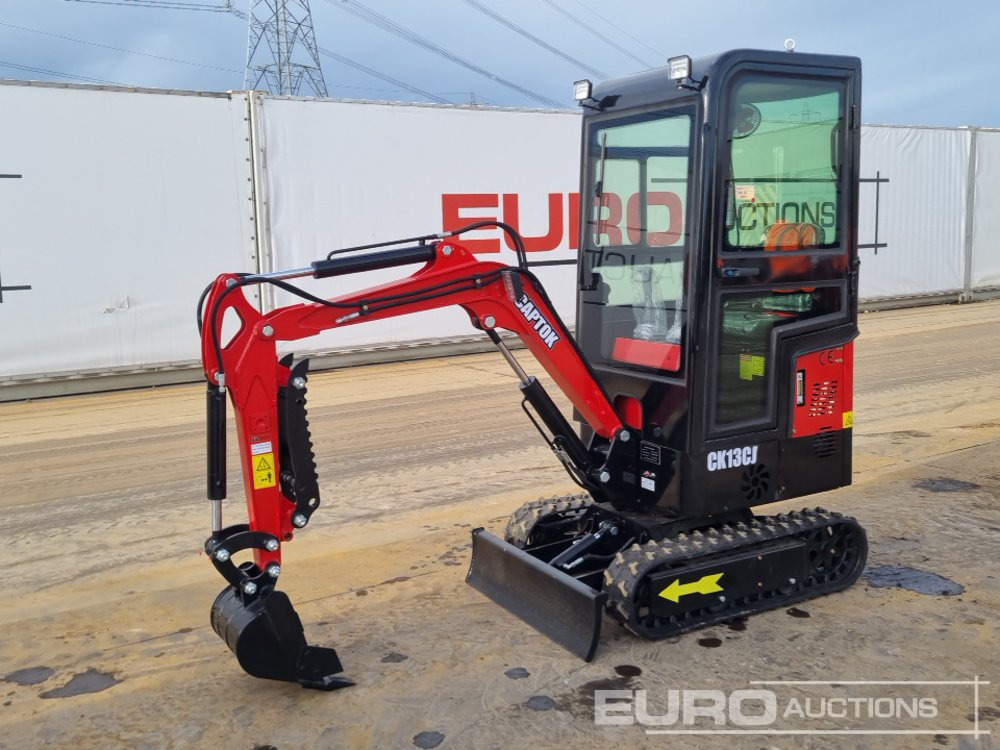 Unused 2025 Captok CK13C - Miniexcavadora: foto 1 Unused 2025 Captok CK13C - Miniexcavadora: foto 1