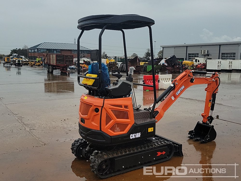 Unused 2025 Captok CK18F - Miniexcavadora: foto 5 Unused 2025 Captok CK18F - Miniexcavadora: foto 5