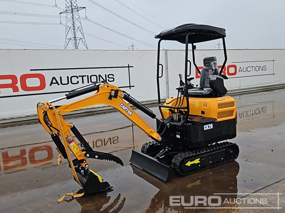 Unused 2025 Captok CK20 - Miniexcavadora: foto 1 Unused 2025 Captok CK20 - Miniexcavadora: foto 1