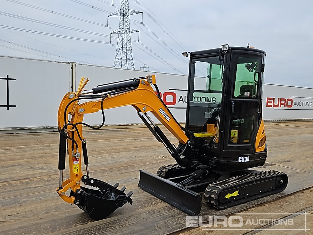 Unused 2025 Captok CK30C - Miniexcavadora: foto 1 Unused 2025 Captok CK30C - Miniexcavadora: foto 1