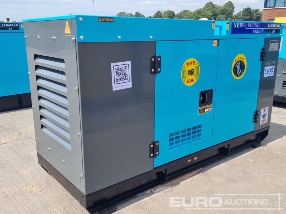 Unused 2025 Kawakenki KK30-111-SSS - Generador industriale: foto 1 Unused 2025 Kawakenki KK30-111-SSS - Generador industriale: foto 1