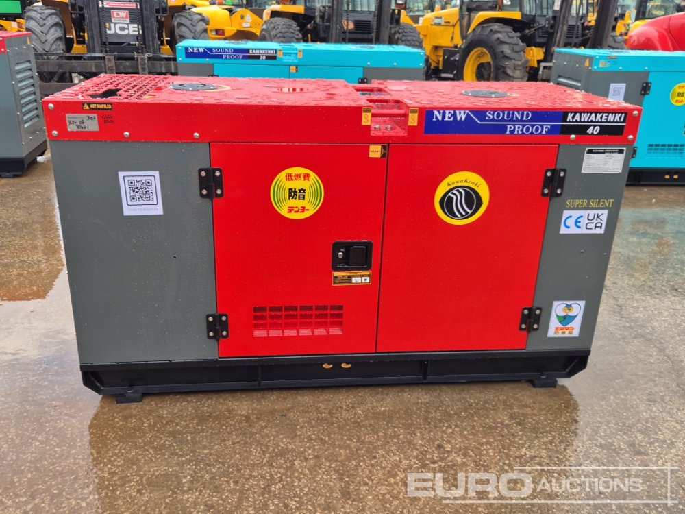 Unused 2025 Kawakenki KK40-111-SSS - Generador industriale: foto 2 Unused 2025 Kawakenki KK40-111-SSS - Generador industriale: foto 2