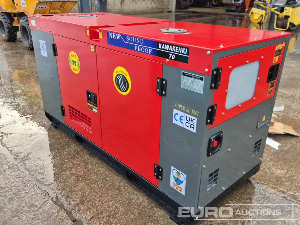 Unused 2025 Kawakenki KK70-111-SSS - Generador industriale: foto 3 Unused 2025 Kawakenki KK70-111-SSS - Generador industriale: foto 3
