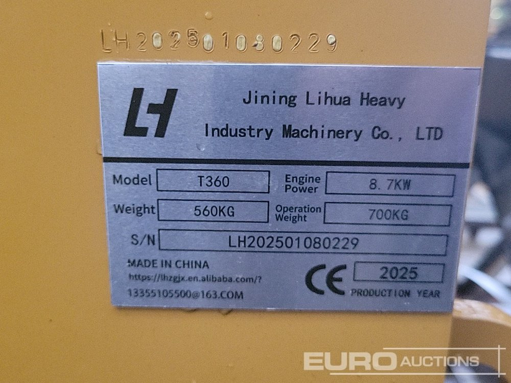 Unused 2025 LIHUA T360 - Minicargadora: foto 1 Unused 2025 LIHUA T360 - Minicargadora: foto 1