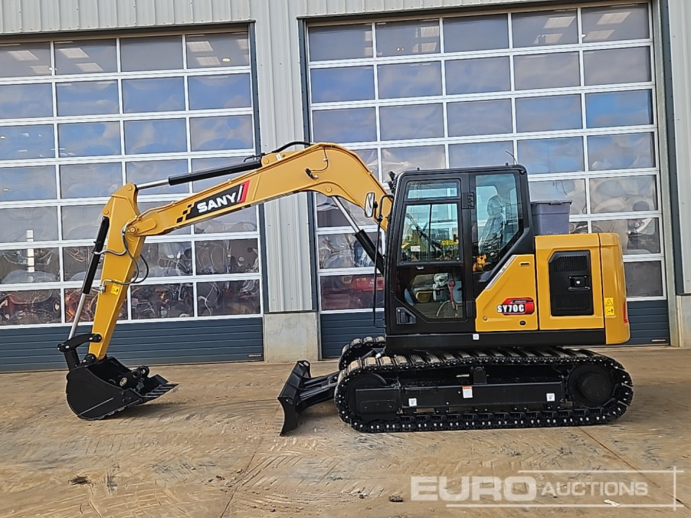 Unused 2025 Sany SY70C - Miniexcavadora: foto 2 Unused 2025 Sany SY70C - Miniexcavadora: foto 2