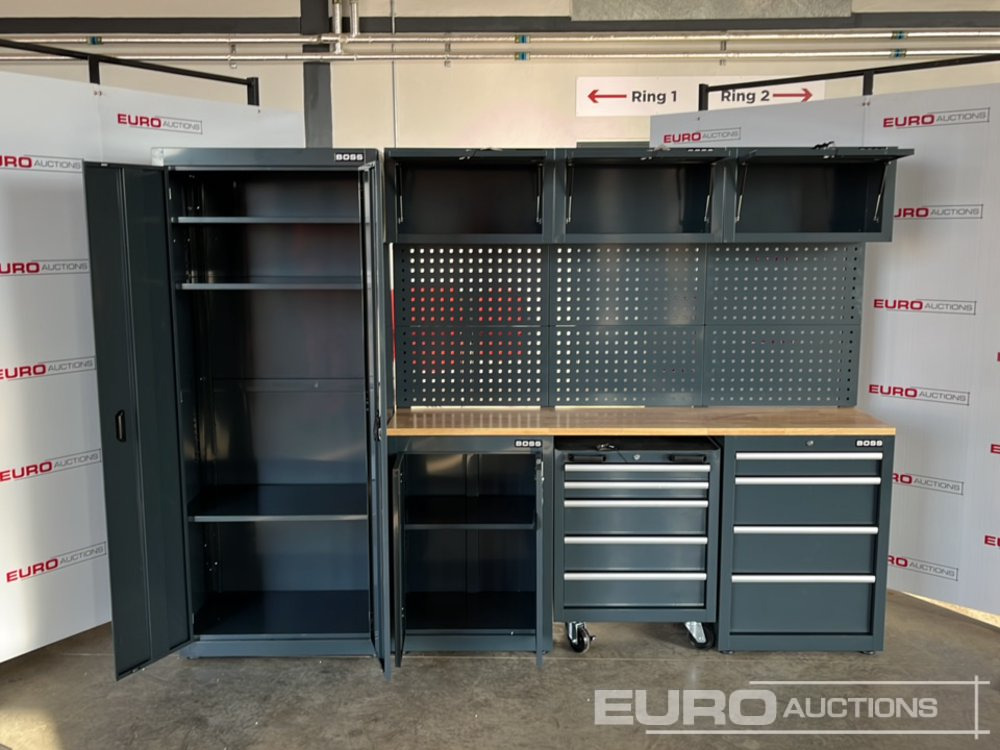 Unused Boss 2.6m 9 Drawer, 5 Cabinet Tool Station - Equipo de construcción: foto 4 Unused Boss 2.6m 9 Drawer, 5 Cabinet Tool Station - Equipo de construcción: foto 4