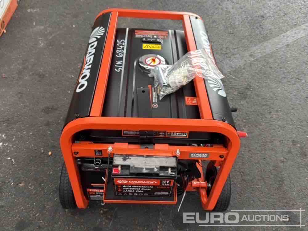 Motor Unused Daewoo GDAW190AC 3.6Kw Petrol Generator: foto 8