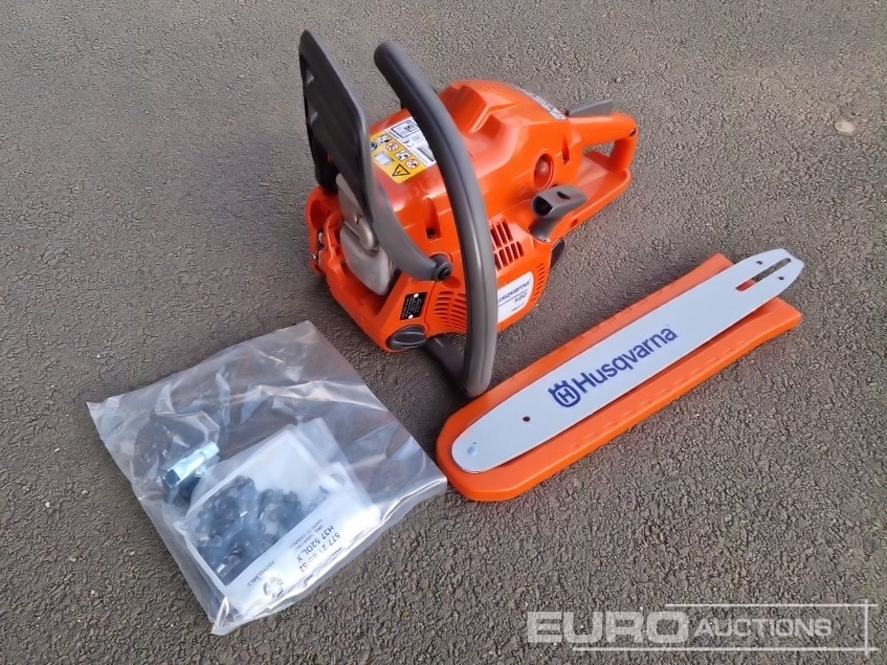 Unused Husqvarna 120 Mark II 14" Petrol Chain Saw - Equipo de taller: foto 1 Unused Husqvarna 120 Mark II 14" Petrol Chain Saw - Equipo de taller: foto 1