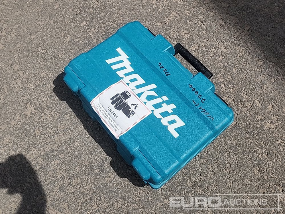 Equipo de construcción Unused Makita RJ03 12v Recip Saw, 2 Batteries, Charger, Case: foto 6