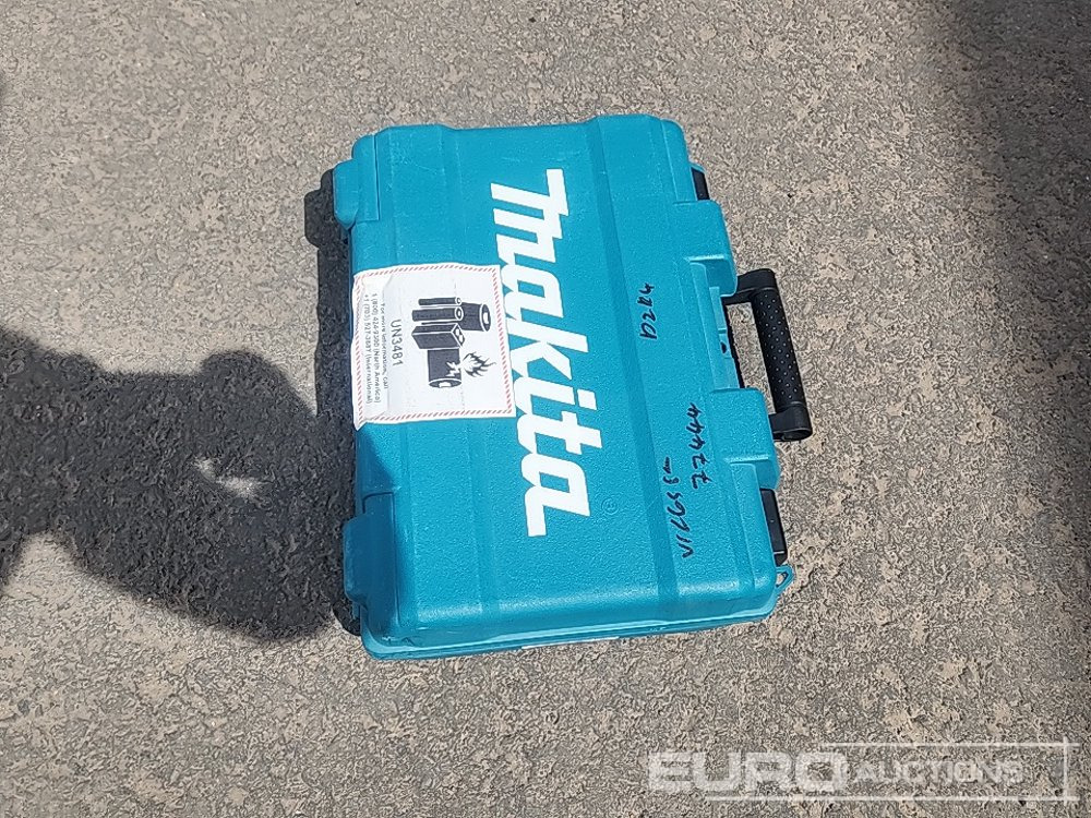 Equipo de construcción Unused Makita RJ03 12v Recip Saw, 2 Batteries, Charger, Case: foto 7