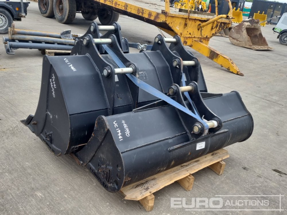 Unused Rhinox 60" Ditching, 36", 24", 18" Digging Bucket 45mm Pin to suit 4-6 Ton Excavator - Cazo: foto 3 Unused Rhinox 60" Ditching, 36", 24", 18" Digging Bucket 45mm Pin to suit 4-6 Ton Excavator - Cazo: foto 3