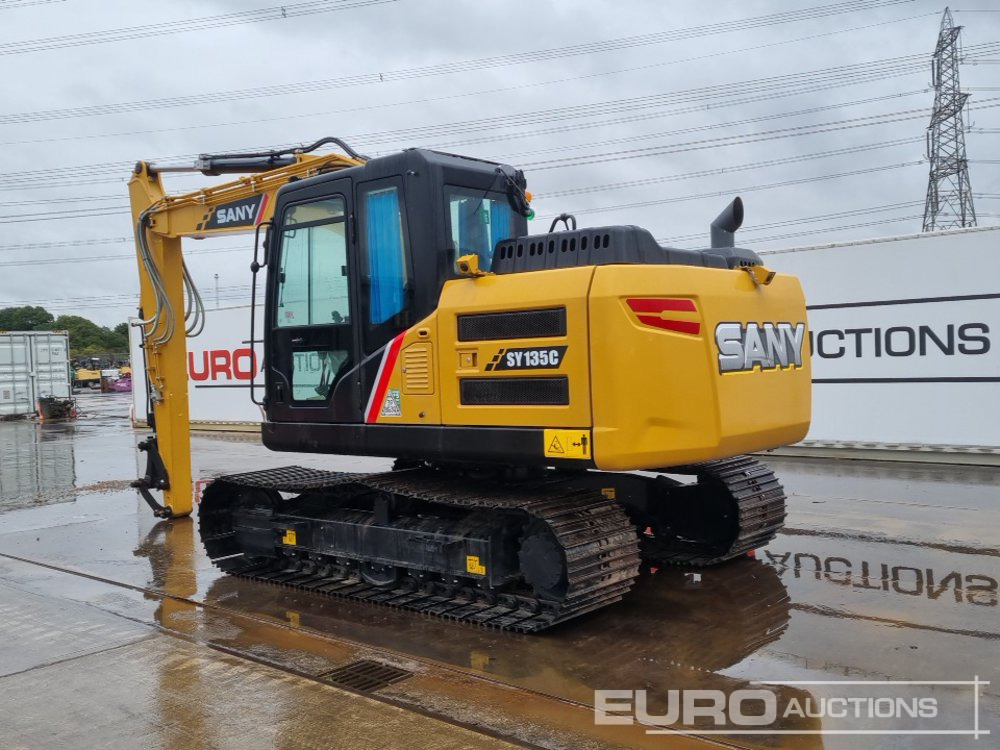 Unused Sany SY135C - Excavadora de cadenas: foto 3 Unused Sany SY135C - Excavadora de cadenas: foto 3