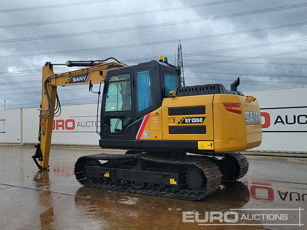 Unused Sany SY135C - Excavadora de cadenas: foto 3 Unused Sany SY135C - Excavadora de cadenas: foto 3