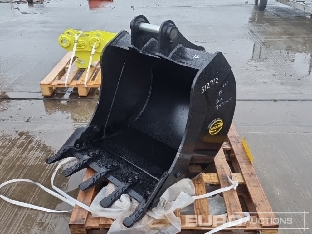 Unused Strickland 30" Digging Bucket 45mm Pin to suit 4-6 Ton Excavator - Cazo: foto 1 Unused Strickland 30" Digging Bucket 45mm Pin to suit 4-6 Ton Excavator - Cazo: foto 1