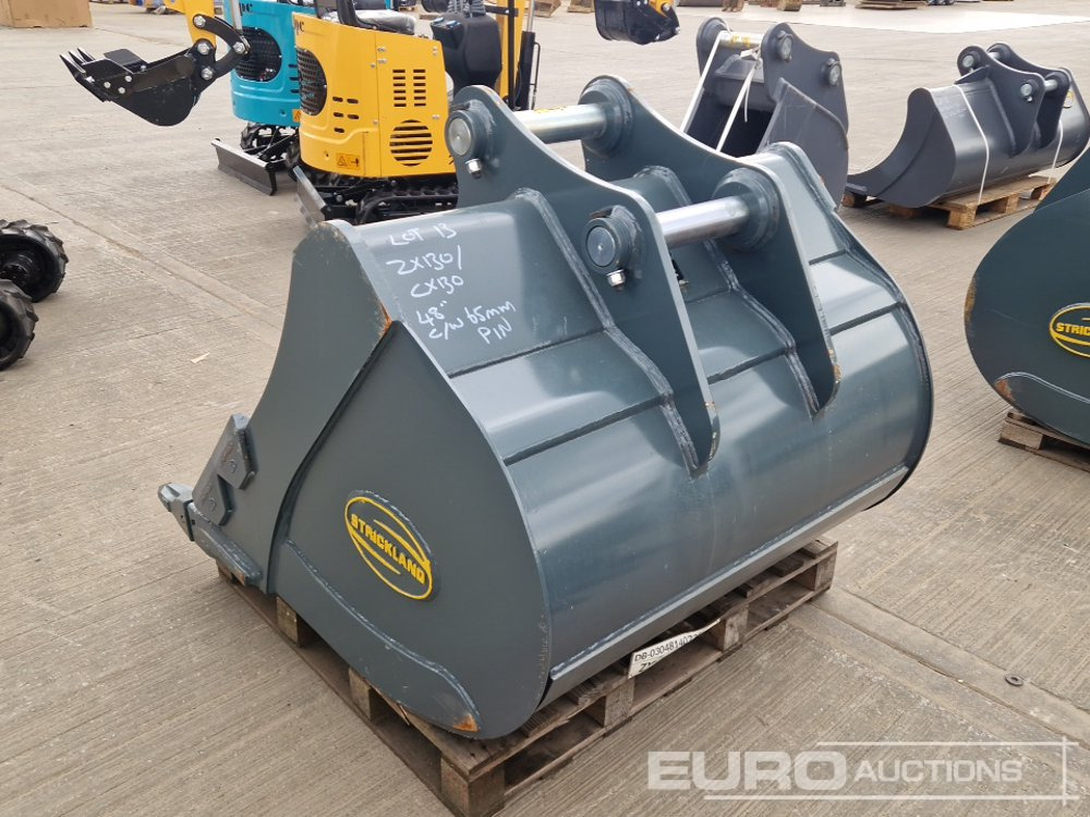 Unused Strickland 48" Digging Bucket 65mm Pin to suit 13 Ton Excavator - Cazo: foto 3 Unused Strickland 48" Digging Bucket 65mm Pin to suit 13 Ton Excavator - Cazo: foto 3