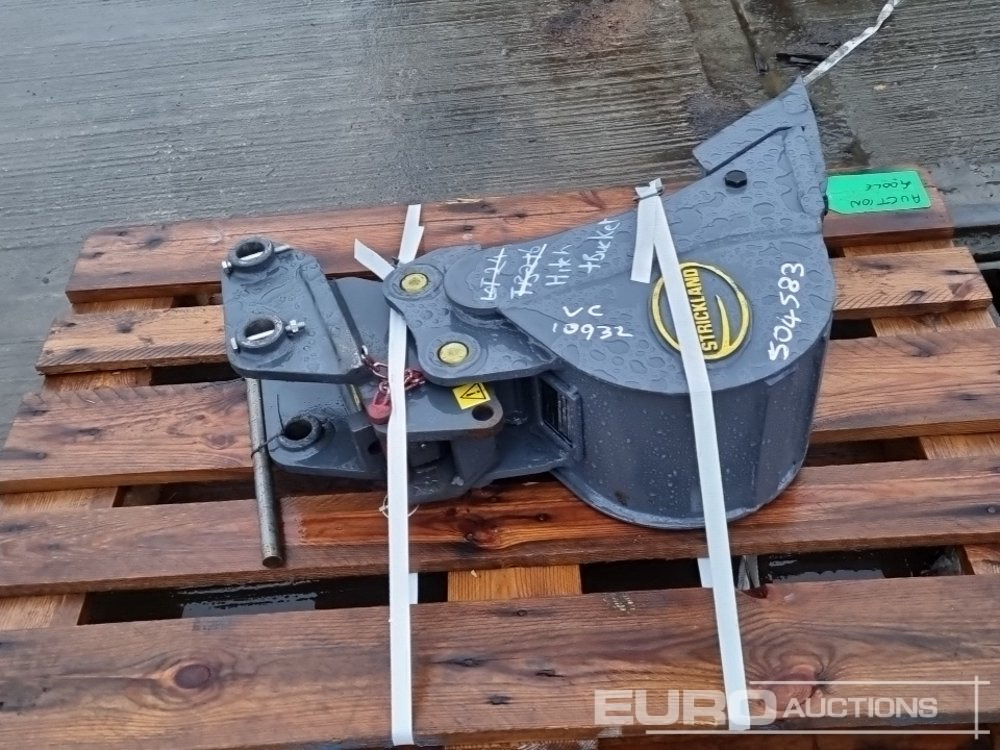 Unused Strickland Manual QH, 9" Digging Bucket 30mm Pin to suit Mini Excavator - Cazo: foto 4 Unused Strickland Manual QH, 9" Digging Bucket 30mm Pin to suit Mini Excavator - Cazo: foto 4