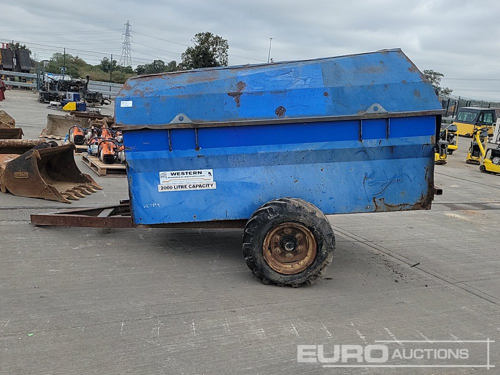 Western 2000 Litre Single Axle Bunded Fuel Bowser - Tanque de almacenamiento: foto 2 Western 2000 Litre Single Axle Bunded Fuel Bowser - Tanque de almacenamiento: foto 2