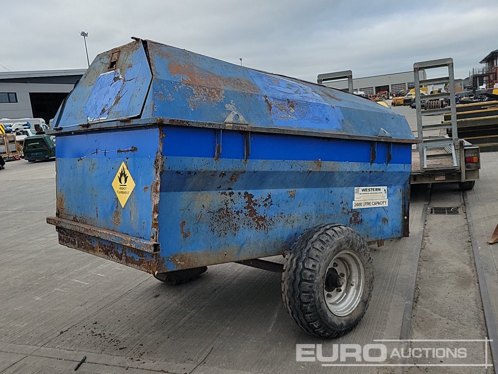 Western 2000 Litre Single Axle Bunded Fuel Bowser - Tanque de almacenamiento: foto 5 Western 2000 Litre Single Axle Bunded Fuel Bowser - Tanque de almacenamiento: foto 5