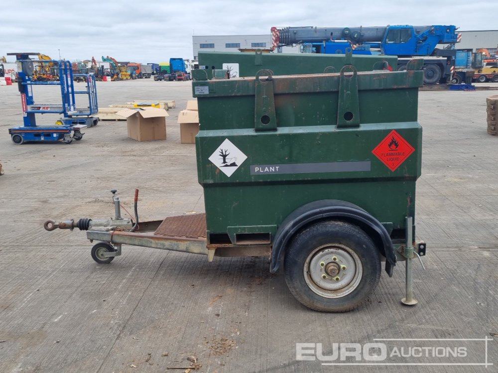 Western Single Axle 959 Litre Bunded Fuel Bowser, Manual Pump - Tanque de almacenamiento: foto 2 Western Single Axle 959 Litre Bunded Fuel Bowser, Manual Pump - Tanque de almacenamiento: foto 2