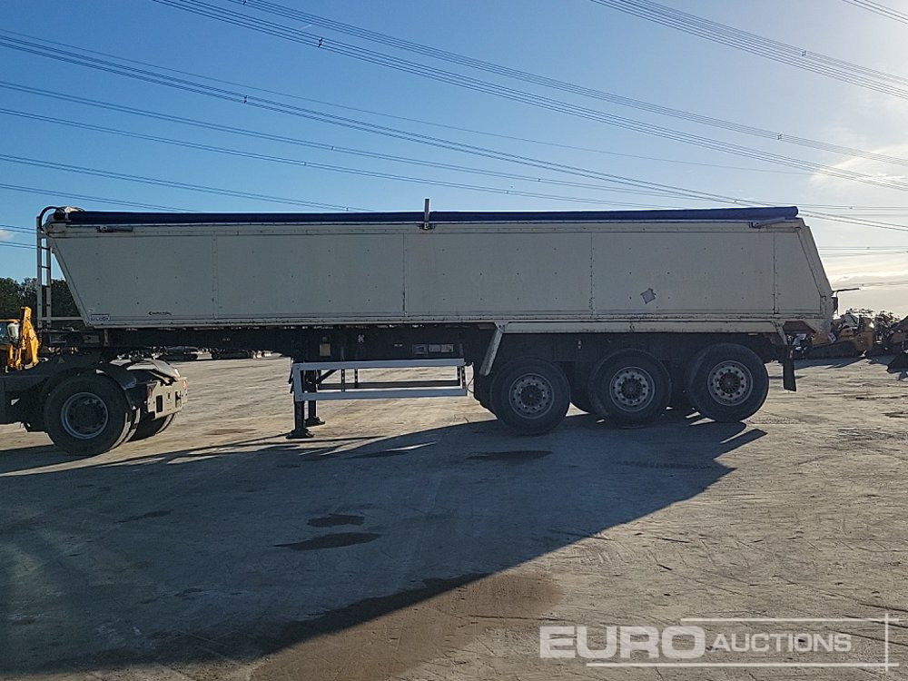 Wilcox Tri Axle Tipping Trailer, Front Lift Axle, Easy Sheet - Semirremolque volquete: foto 2 Wilcox Tri Axle Tipping Trailer, Front Lift Axle, Easy Sheet - Semirremolque volquete: foto 2