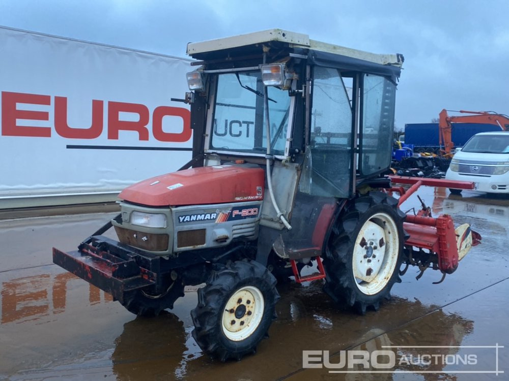 Yanmar F-200 - Mini tractor: foto 1 Yanmar F-200 - Mini tractor: foto 1