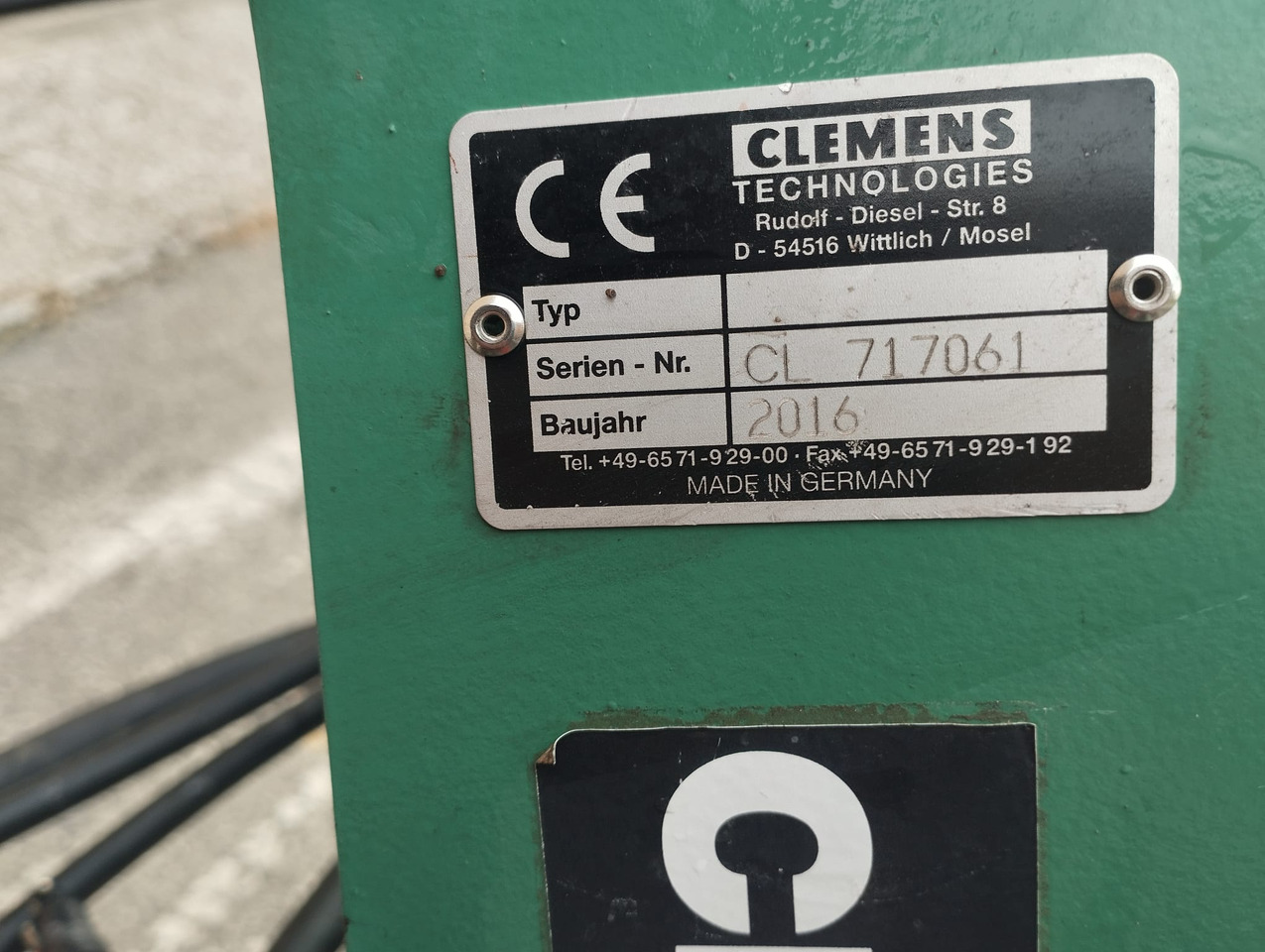 Interfilare usata Clemens CL717061 - Desbrozadora de martillos/ Trituradora: foto 5 Interfilare usata Clemens CL717061 - Desbrozadora de martillos/ Trituradora: foto 5