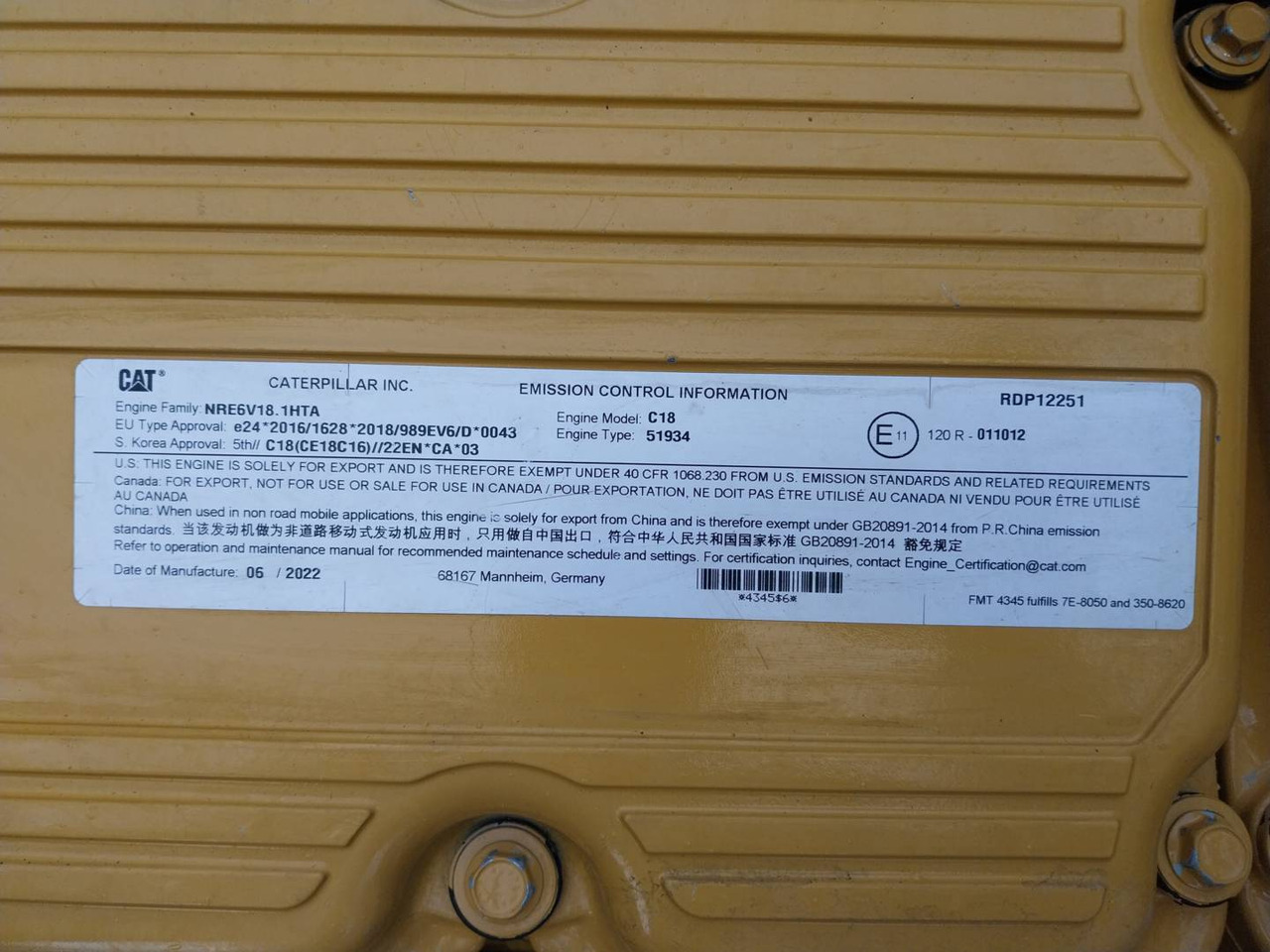Dúmper articulado CAT 745: foto 7