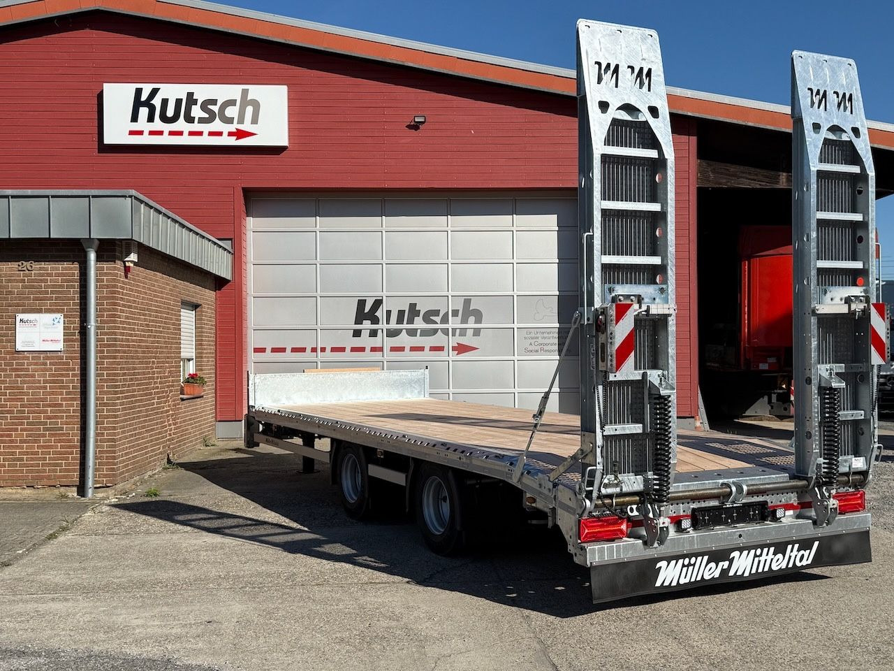 Müller-Mitteltal ETÜ-TA-R 21 Tieflader 7m, luftgefedert, LED - Remolque plataforma/ Caja abierta: foto 3 Müller-Mitteltal ETÜ-TA-R 21 Tieflader 7m, luftgefedert, LED - Remolque plataforma/ Caja abierta: foto 3