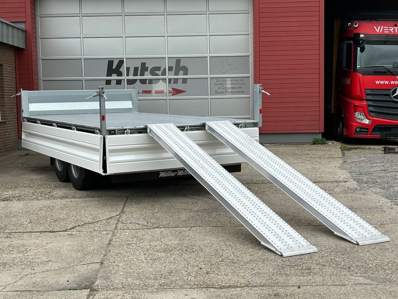 Müller-Mitteltal KA-TA-R 11,9/024 Breitreifen, Alu-Rampen, LED - Remolque volquete: foto 1 Müller-Mitteltal KA-TA-R 11,9/024 Breitreifen, Alu-Rampen, LED - Remolque volquete: foto 1