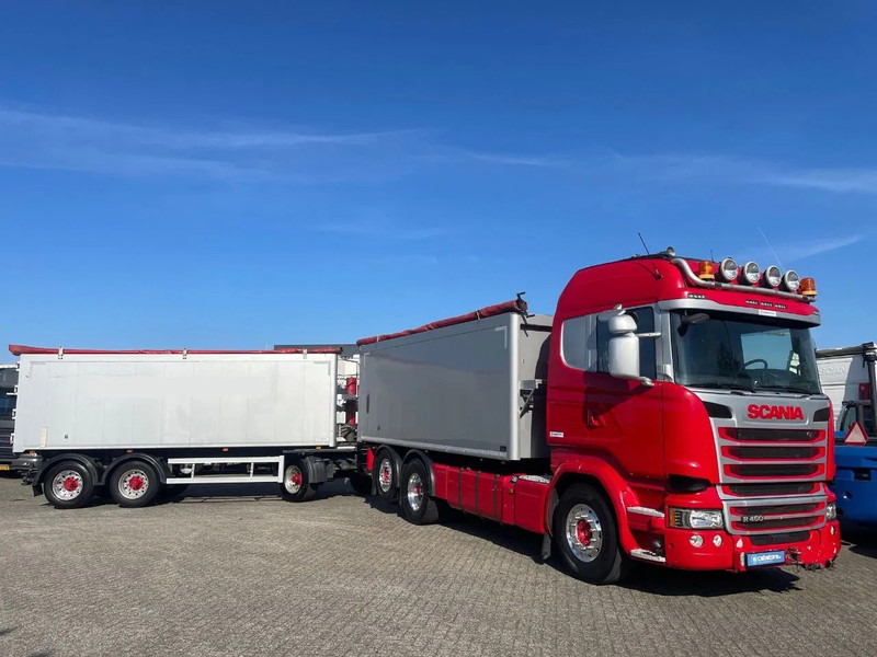 Scania LB6X2*4HNB Euro 6 - Year 2016 - RETARDER - ALUMINIUM kipper + FLOOR kipper aanhangwagen - Good Condition !! - Camión cisterna: foto 4 Scania LB6X2*4HNB Euro 6 - Year 2016 - RETARDER - ALUMINIUM kipper + FLOOR kipper aanhangwagen - Good Condition !! - Camión cisterna: foto 4