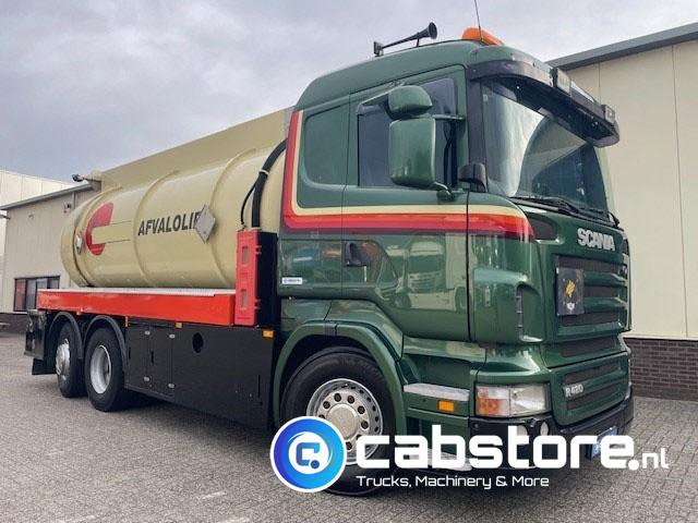 Scania R 420 LB 6X2*4 HNA - Tankwagen - ADR - Bouwjaar 2006 - 16.200 Liter - Weegsysteem - km 832.400 - Olietanks - Camión cisterna: foto 1 Scania R 420 LB 6X2*4 HNA - Tankwagen - ADR - Bouwjaar 2006 - 16.200 Liter - Weegsysteem - km 832.400 - Olietanks - Camión cisterna: foto 1