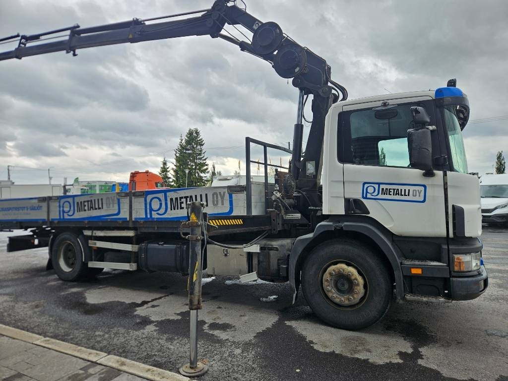 Scania P 94 DB 220 Hiab 135-4 lisähydrauliikalla - Camión grúa: foto 3 Scania P 94 DB 220 Hiab 135-4 lisähydrauliikalla - Camión grúa: foto 3