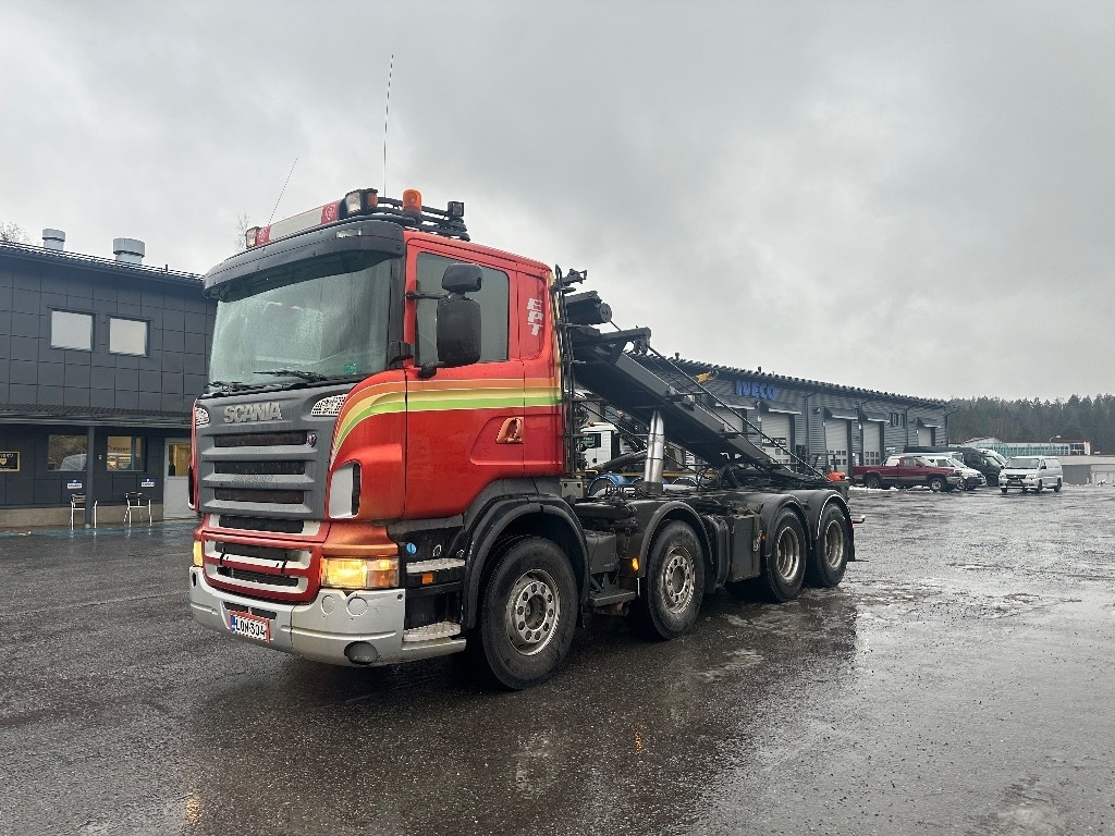 Scania R500 8X4 - Camión con equipo de cable: foto 1 Scania R500 8X4 - Camión con equipo de cable: foto 1