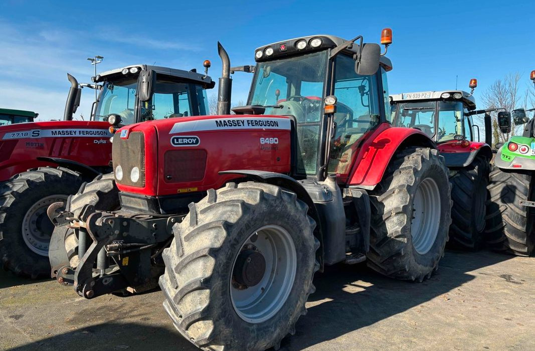 Tractor Massey Ferguson MF 6490 DYNASHIFT: foto 1