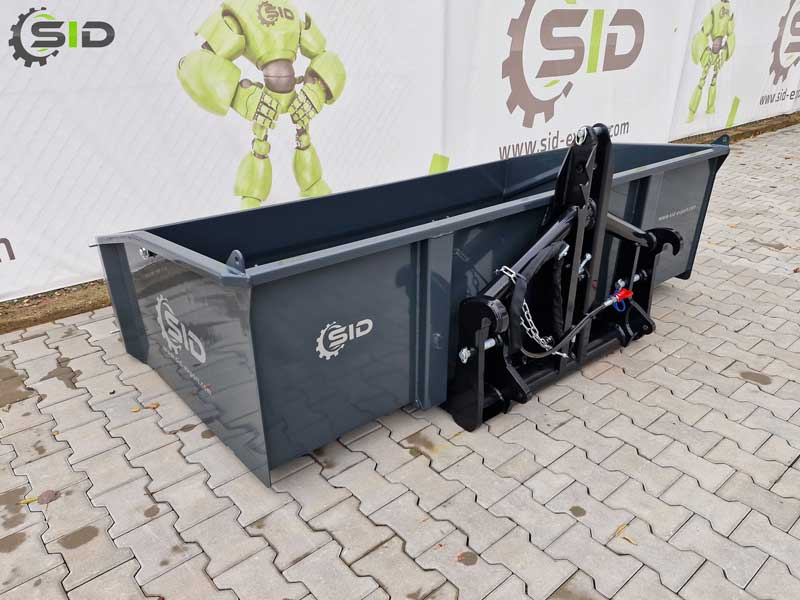 SID Caisse de transport hydraulique lourde / Hydraulic transport box heavy / Kippmulde Heckcontainer 1,8 m - Cazo cargador para Maquinaria agrícola: foto 4 SID Caisse de transport hydraulique lourde / Hydraulic transport box heavy / Kippmulde Heckcontainer 1,8 m - Cazo cargador para Maquinaria agrícola: foto 4