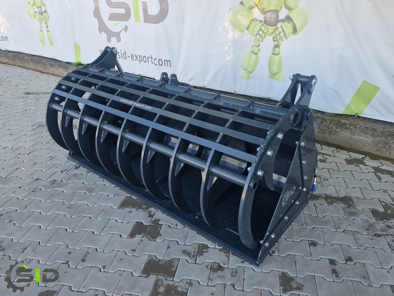 SID GREIFSCHAUFEL GEBRANNTE ZINKEN / Godet Crocodile BMS / Grab bucket burned tines 1,0 m - Cuchara de mordazas para Tractor: foto 5 SID GREIFSCHAUFEL GEBRANNTE ZINKEN / Godet Crocodile BMS / Grab bucket burned tines 1,0 m - Cuchara de mordazas para Tractor: foto 5