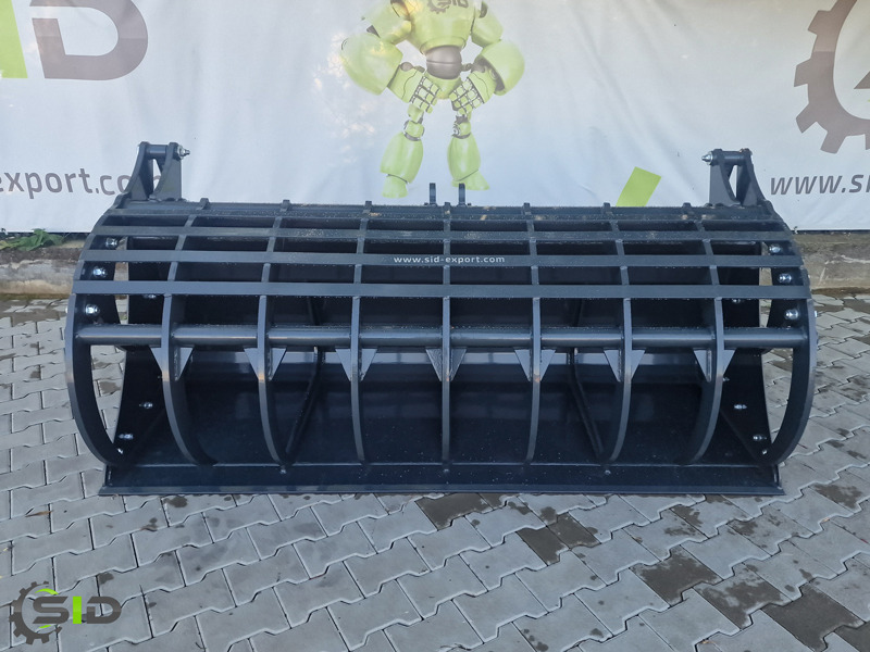 SID GREIFSCHAUFEL GEBRANNTE ZINKEN / Godet Crocodile BMS / Grab bucket burned tines 1,0 m - Cuchara de mordazas para Tractor: foto 3 SID GREIFSCHAUFEL GEBRANNTE ZINKEN / Godet Crocodile BMS / Grab bucket burned tines 1,0 m - Cuchara de mordazas para Tractor: foto 3