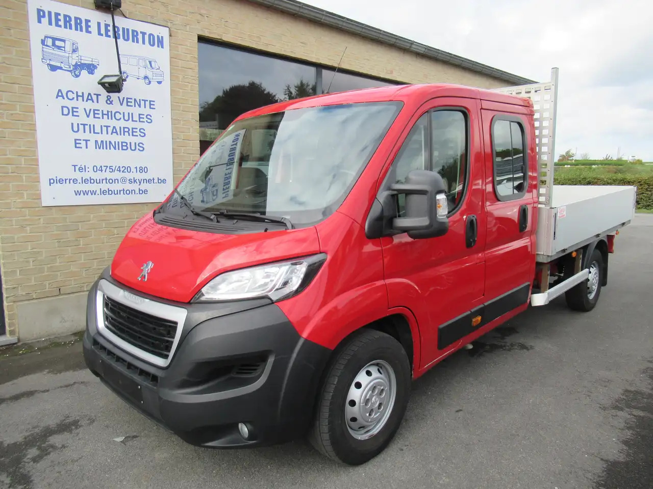 Peugeot Boxer DBLE CAB PLAT 12900€+TVA/BTW - Furgoneta caja abierta, Furgoneta combi: foto 1 Peugeot Boxer DBLE CAB PLAT 12900€+TVA/BTW - Furgoneta caja abierta, Furgoneta combi: foto 1