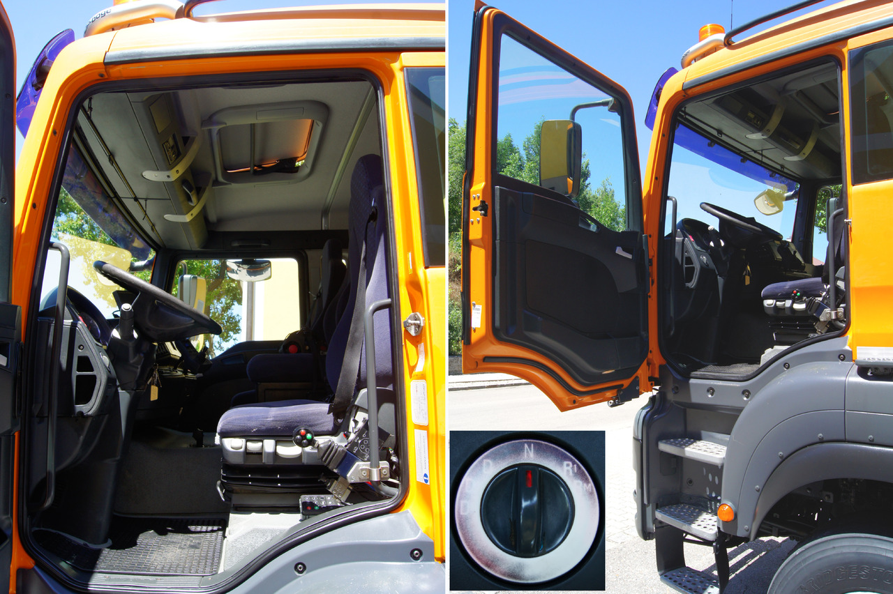 Camión volquete, Camión grúa MAN TGA 18.360 BL 4x4/Euro4/TÜV/HIAB 111/MULTILIFT/Winterdienst: foto 9