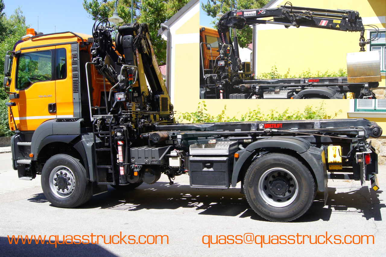 MAN TGA 18.360 BL 4x4/Euro4/TÜV/HIAB 111/MULTILIFT/Winterdienst - Camión volquete, Camión grúa: foto 3 MAN TGA 18.360 BL 4x4/Euro4/TÜV/HIAB 111/MULTILIFT/Winterdienst - Camión volquete, Camión grúa: foto 3