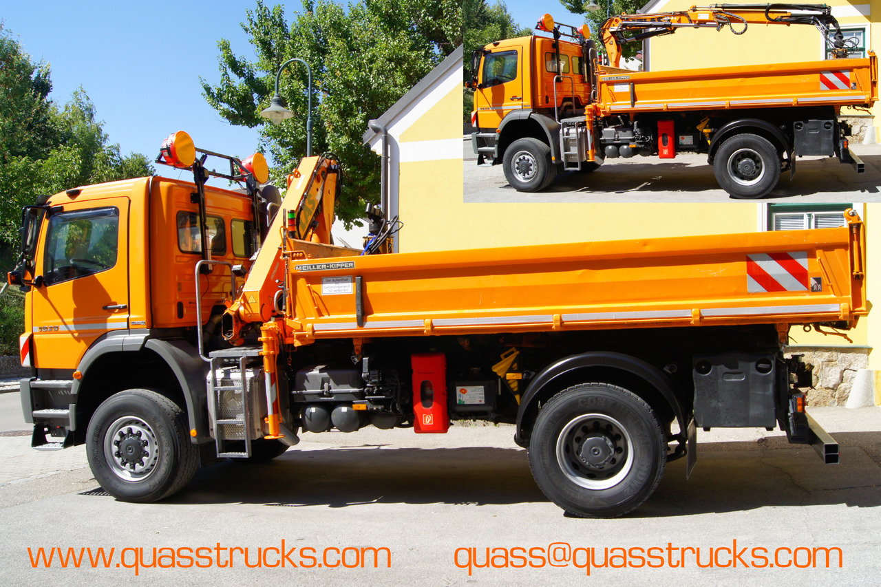 MERCEDES-BENZ AXOR 1829 4x4/EURO 5/ATLAS 65.2/MEILLER/Winterdienst - Máquina quitanieve: foto 3 MERCEDES-BENZ AXOR 1829 4x4/EURO 5/ATLAS 65.2/MEILLER/Winterdienst - Máquina quitanieve: foto 3