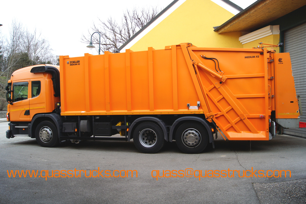 Scania P280 6x2-2/TÜV/ZOELLER MEDIUM X2 C21 Variopress - Camión de basura: foto 2 Scania P280 6x2-2/TÜV/ZOELLER MEDIUM X2 C21 Variopress - Camión de basura: foto 2