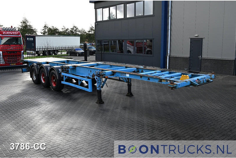 Blumhardt Cont.-Sal 40.24 E FIXED CHASSIS | 2x20-30-40ft * STEEL SUSPENSION * 5450 KG * BPW - Semirremolque portacontenedore/ Intercambiable: foto 3 Blumhardt Cont.-Sal 40.24 E FIXED CHASSIS | 2x20-30-40ft * STEEL SUSPENSION * 5450 KG * BPW - Semirremolque portacontenedore/ Intercambiable: foto 3