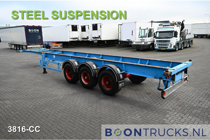 Blumhardt Cont.-Sal 40.24 E FIXED CHASSIS | 40ft * STEEL SUSPENSION * BPW / DRUM - Semirremolque portacontenedore/ Intercambiable: foto 2 Blumhardt Cont.-Sal 40.24 E FIXED CHASSIS | 40ft * STEEL SUSPENSION * BPW / DRUM - Semirremolque portacontenedore/ Intercambiable: foto 2