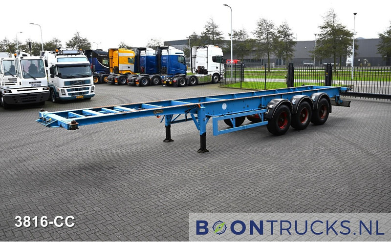 Blumhardt Cont.-Sal 40.24 E FIXED CHASSIS | 40ft * STEEL SUSPENSION * BPW / DRUM - Semirremolque portacontenedore/ Intercambiable: foto 4 Blumhardt Cont.-Sal 40.24 E FIXED CHASSIS | 40ft * STEEL SUSPENSION * BPW / DRUM - Semirremolque portacontenedore/ Intercambiable: foto 4