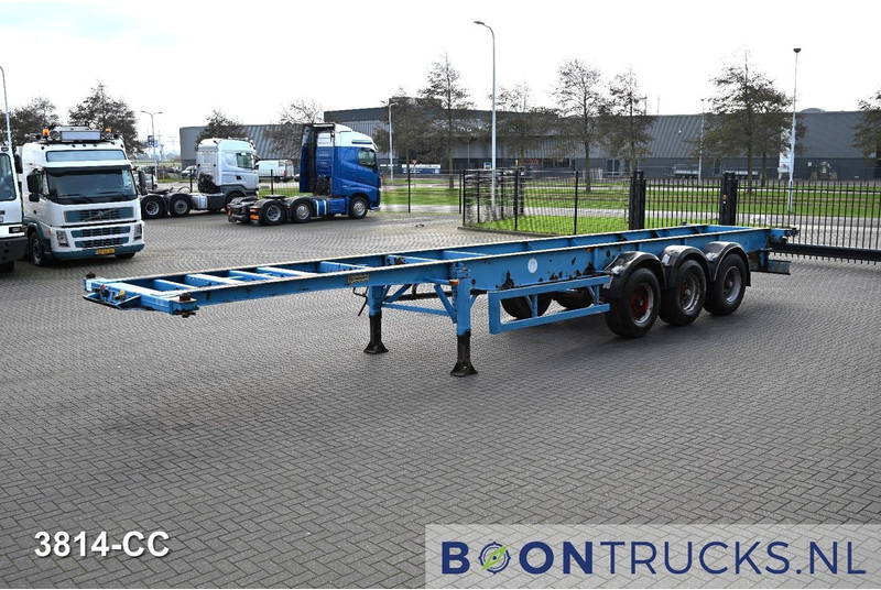 Blumhardt Cont.-Sal 40.24 E FIXED CHASSIS | 40ft * STEEL SUSPENSION * BPW / DRUM - Semirremolque portacontenedore/ Intercambiable: foto 4 Blumhardt Cont.-Sal 40.24 E FIXED CHASSIS | 40ft * STEEL SUSPENSION * BPW / DRUM - Semirremolque portacontenedore/ Intercambiable: foto 4