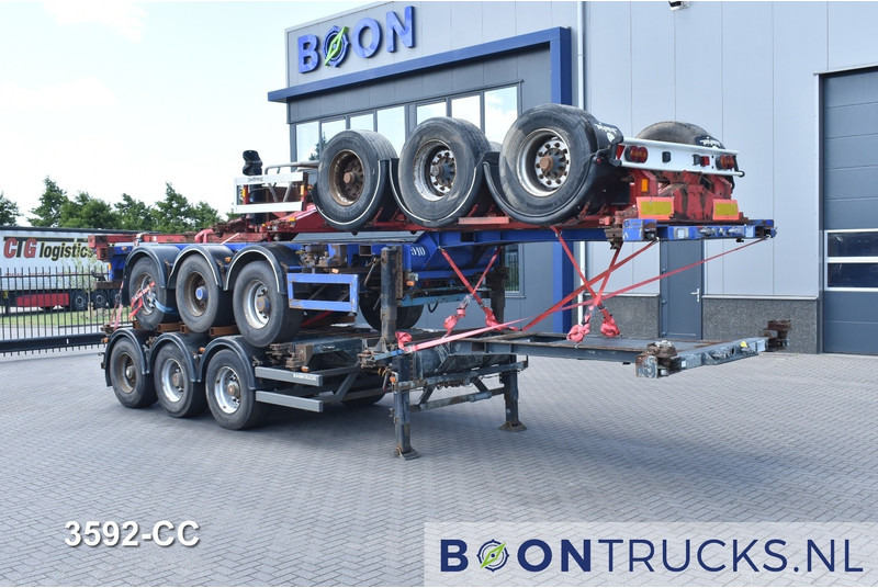 Broshuis 3 UCC 39 € 6750 STACK PRICE | 2x20-30-40-45ft HC * 2x BROSHUIS 1x NOOTEBOOM - Semirremolque portacontenedore/ Intercambiable: foto 3 Broshuis 3 UCC 39 € 6750 STACK PRICE | 2x20-30-40-45ft HC * 2x BROSHUIS 1x NOOTEBOOM - Semirremolque portacontenedore/ Intercambiable: foto 3